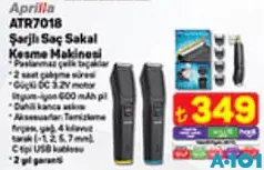 APRİLLA ŞARJLI SAÇ SAKAL KESME MAKİNESİ